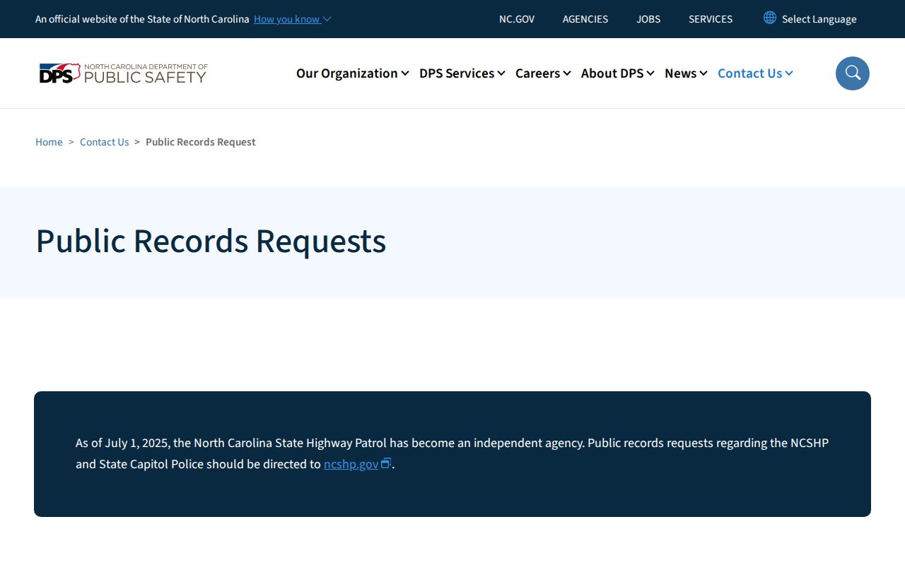 North Carolina public access guidance for Raeford criminal records